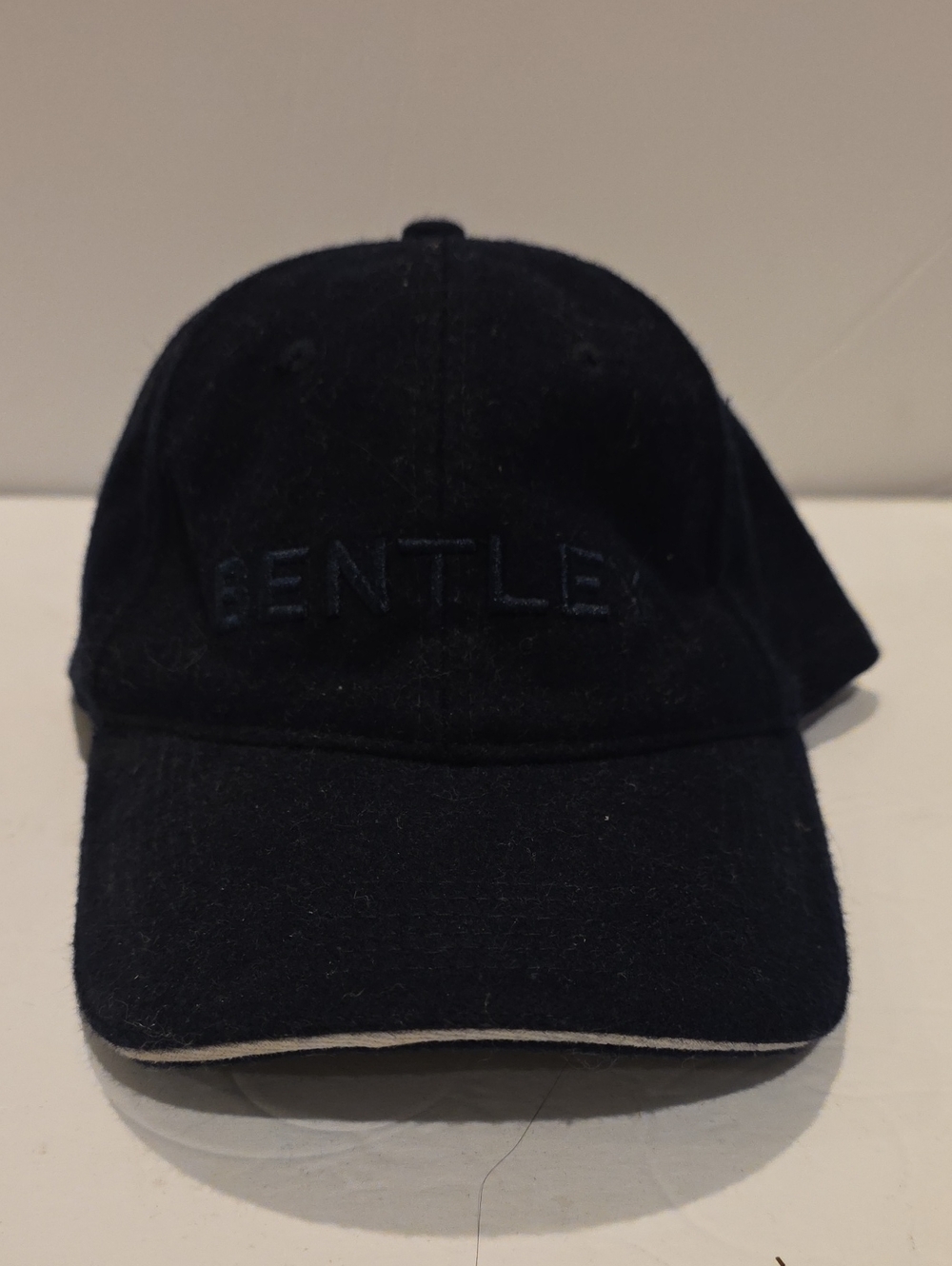 Bentley NAVY Black Embroidered Baseball Cap - Men’s Accessory NEW